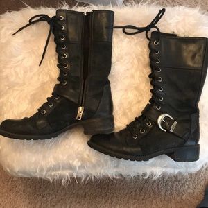 Timberland combat boots